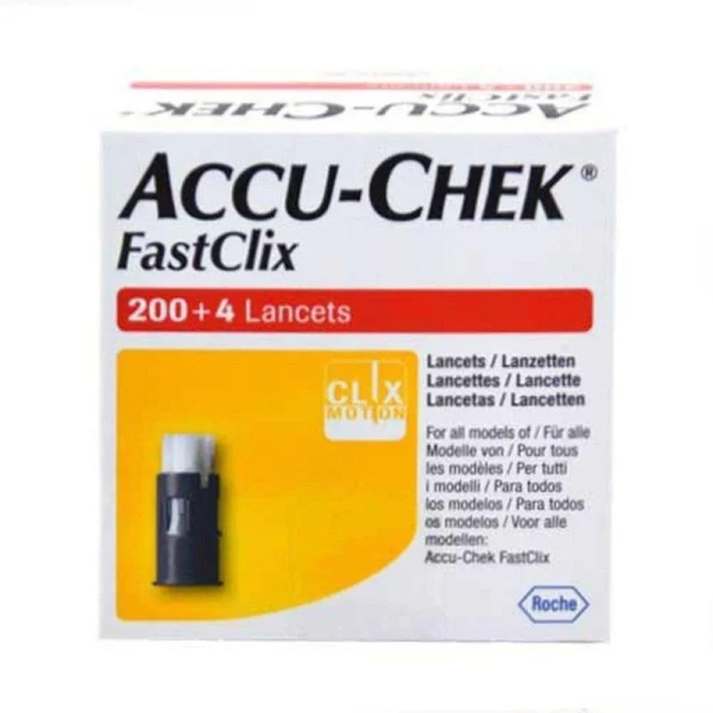 Accu Chek Fastclix Lancetten 204 Stuks