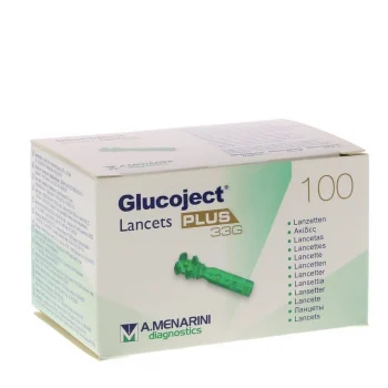 Glucoject Lancetten Plus 33g 200 Stuks